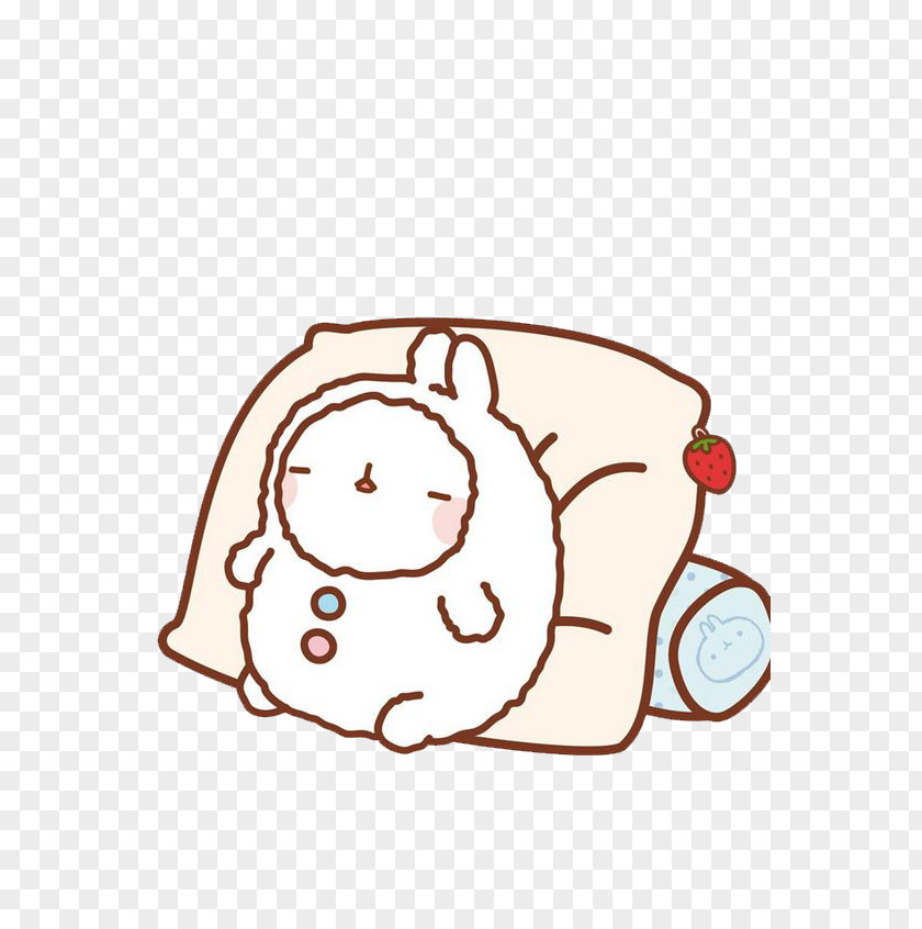 Sleeping Rabbit Kavaii Drawing Rilakkuma San-X Wallpaper PNG