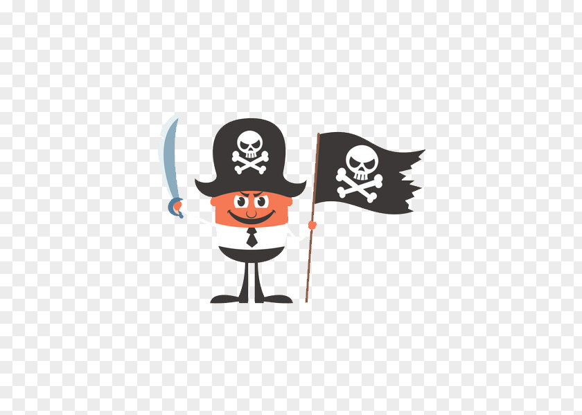 Black Pirate Flag Piracy Royalty-free Illustration PNG