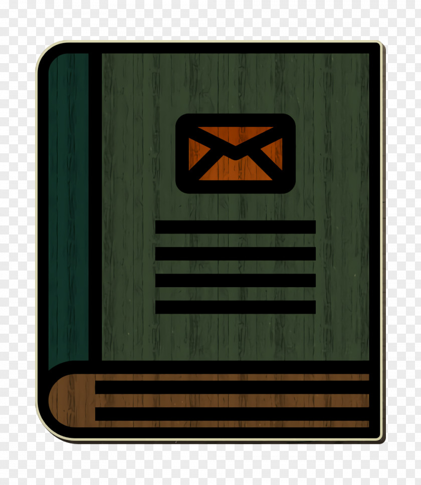 Contact And Message Icon Files Folders Book PNG