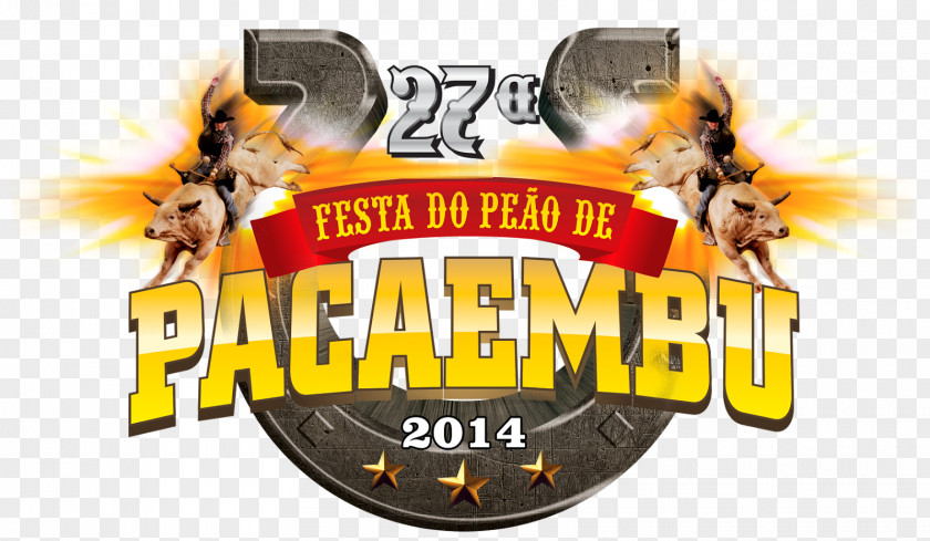 Festa Do Peão De Boiadeiro Poster Logo Font PNG