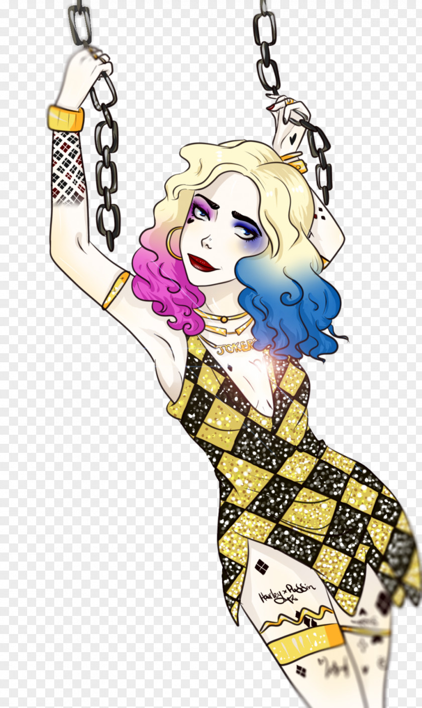 Harley Quinn Clip Art Fan Illustration PNG