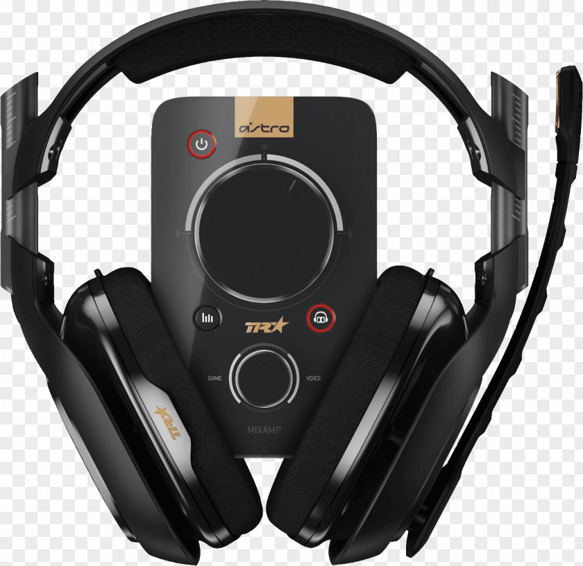 Headphones Black ASTRO Gaming A40 TR With MixAmp Pro PNG