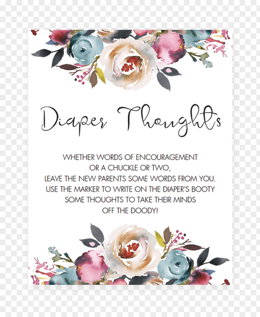 Baby Shower Diaper Raffle Game Infant PNG