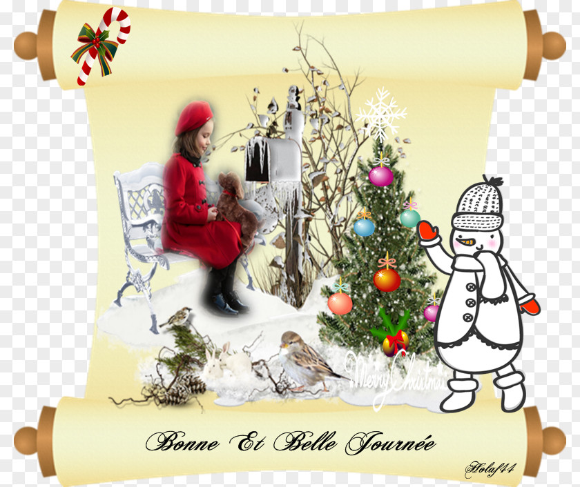 Bonjour Christmas Ornament Tree Greeting & Note Cards Moldova PNG