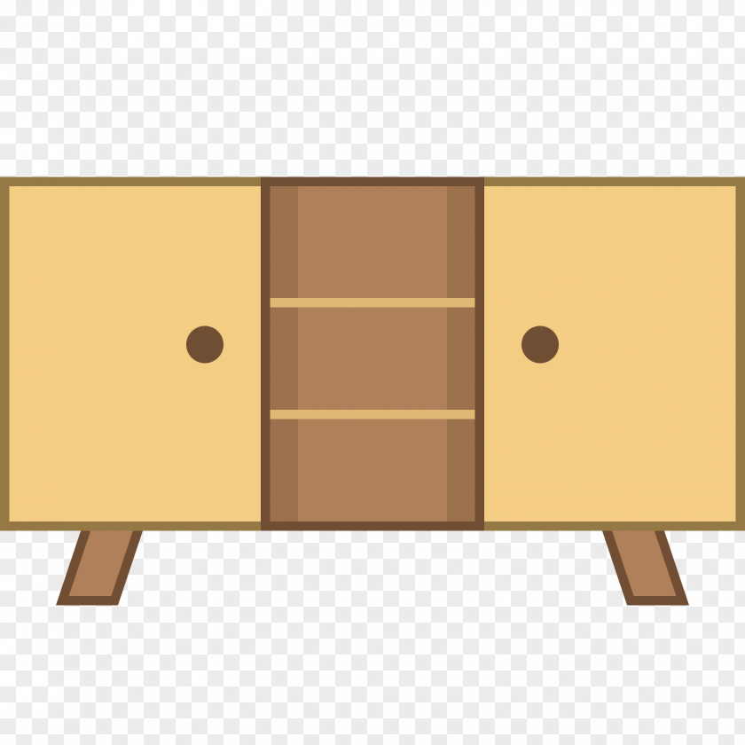 Buffet Table Furniture Drawer PNG