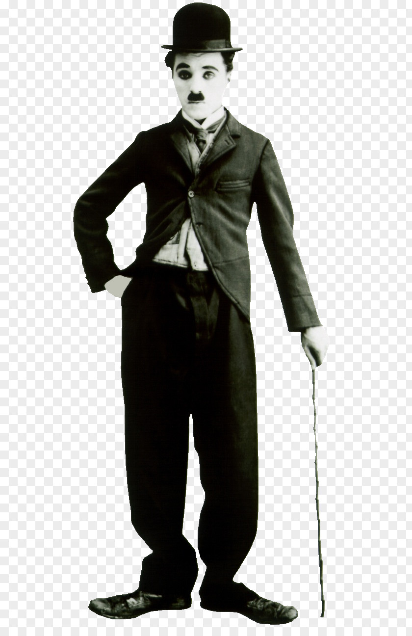 Charlie Chaplin The Tramp Silent Film Comedian PNG