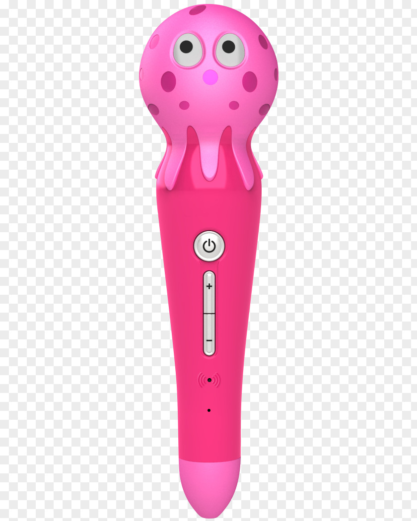 Pink Jellyfish Point Reading Pen PNG