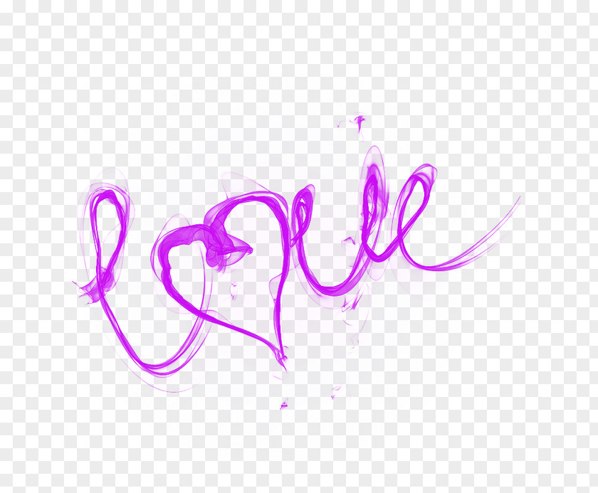 Valentine's Day Love Purple PNG