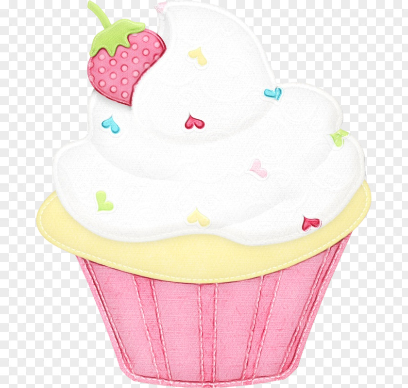 Gelato Buttercream Birthday Cake Drawing PNG