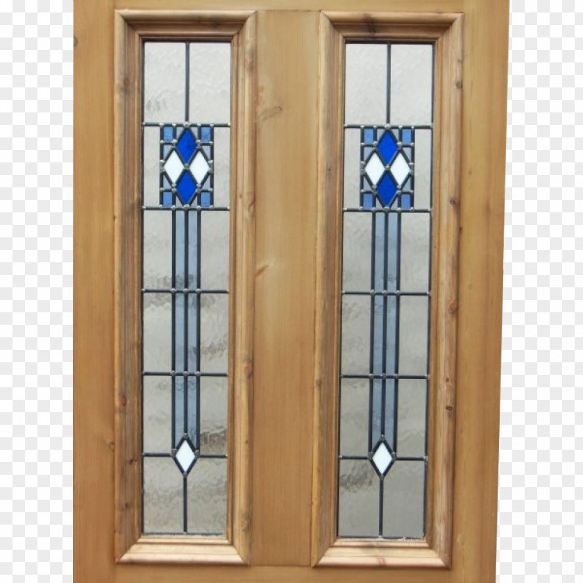 Glass Door Window Art Deco Stained Sliding Handle PNG