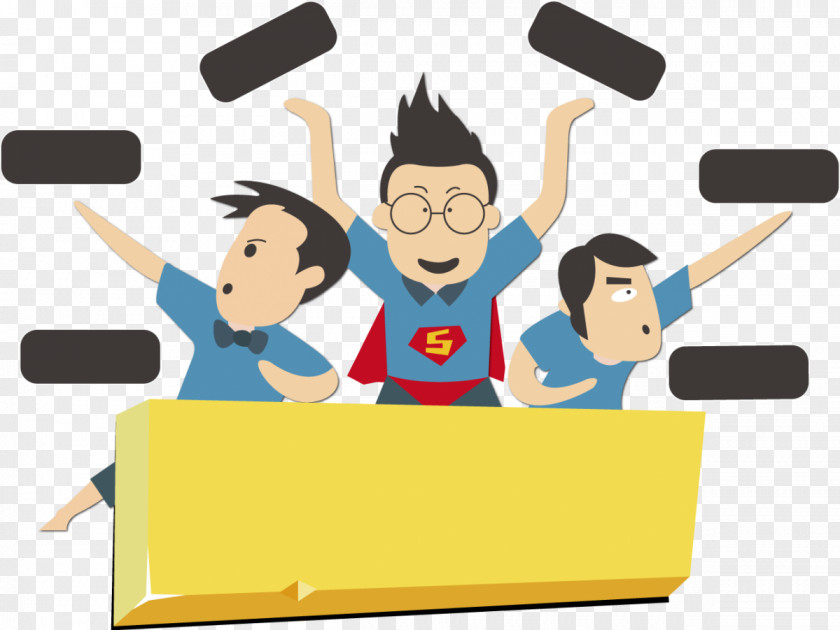 Superman Cartoon Material Download Illustration PNG