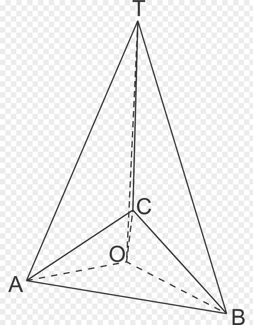 Triangle Point Symmetry White PNG