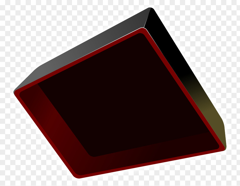Gourmet Club Maroon Rectangle PNG