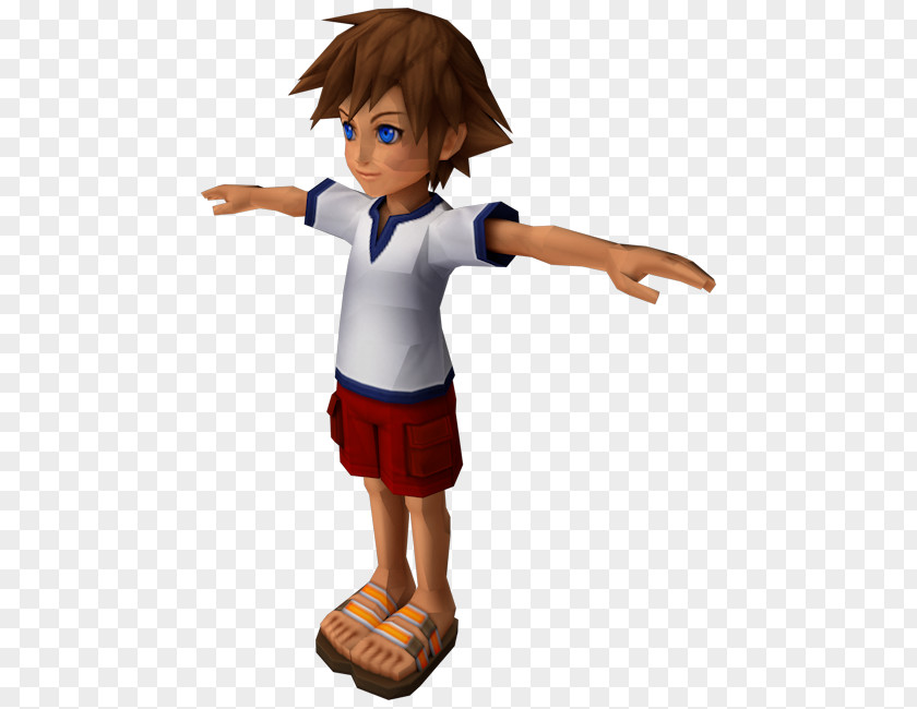 Kingdom Hearts Birth By Sleep Finger Figurine Cartoon Character Toddler PNG