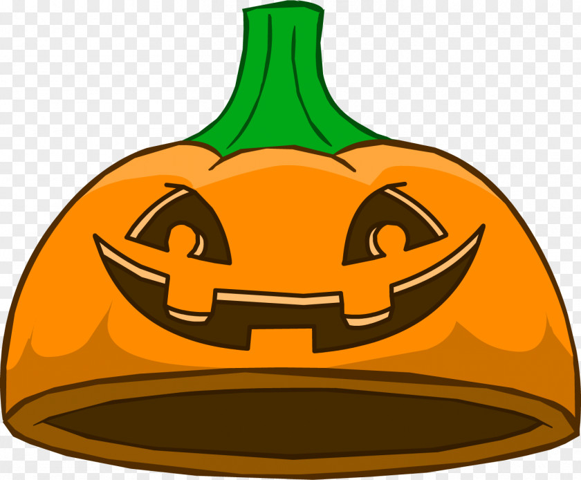 Pumpkin Club Penguin Hat Clip Art PNG