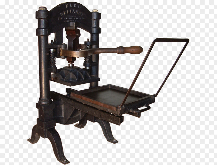 Letterpress Printing Machine Press International Museum PNG