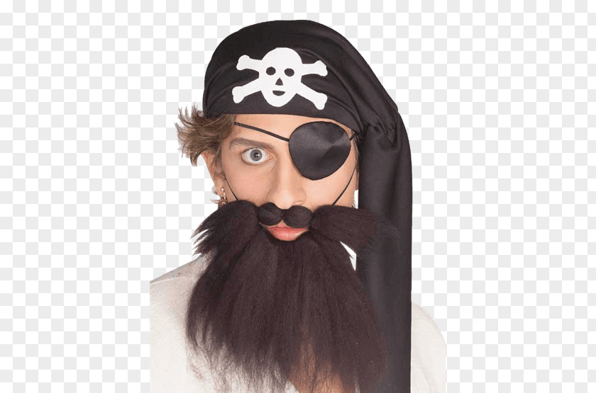 Real Mustache Moustache Beard Piracy Costume Hair PNG