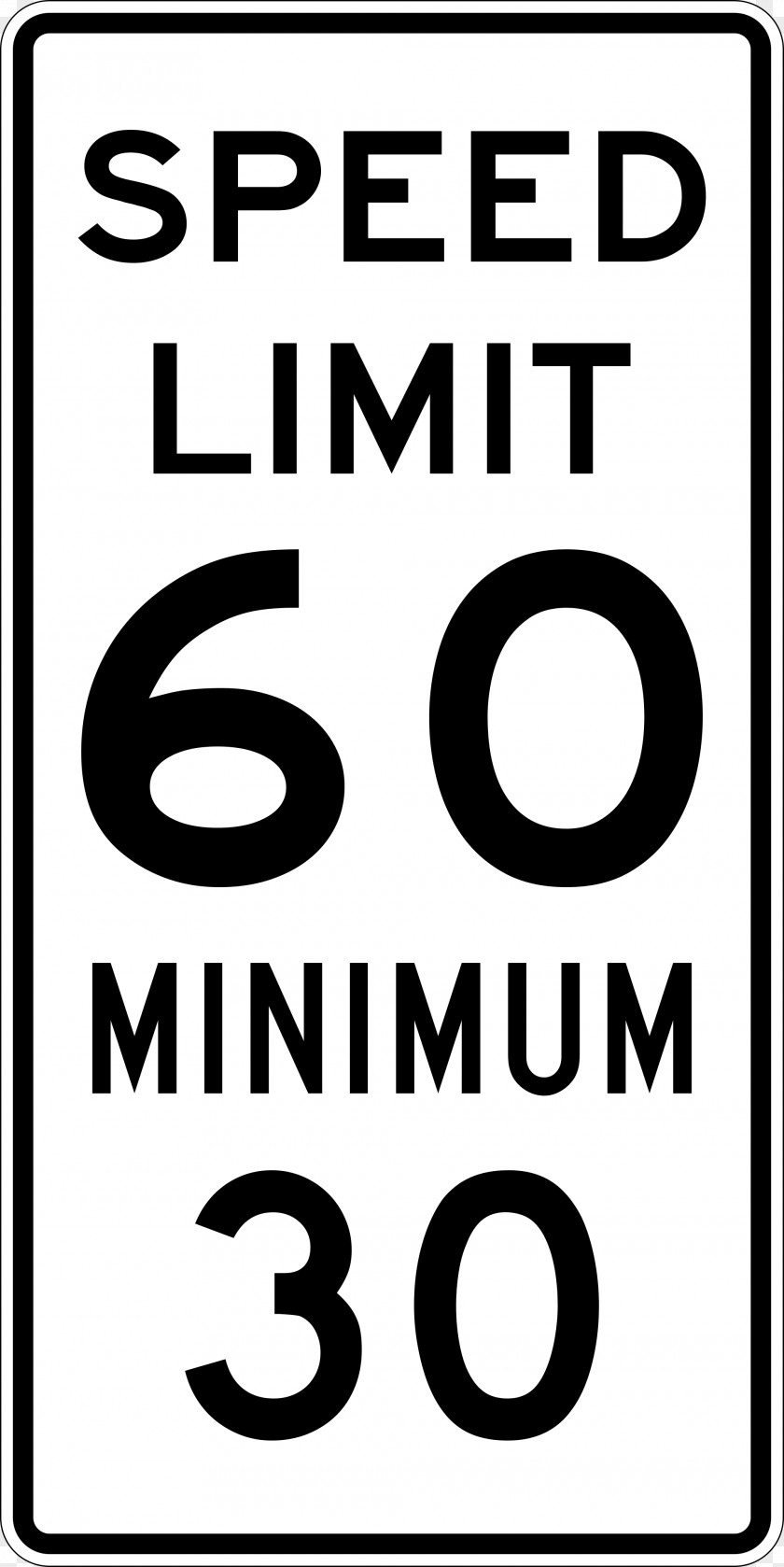 22 Speed Limit Traffic Sign Car PNG