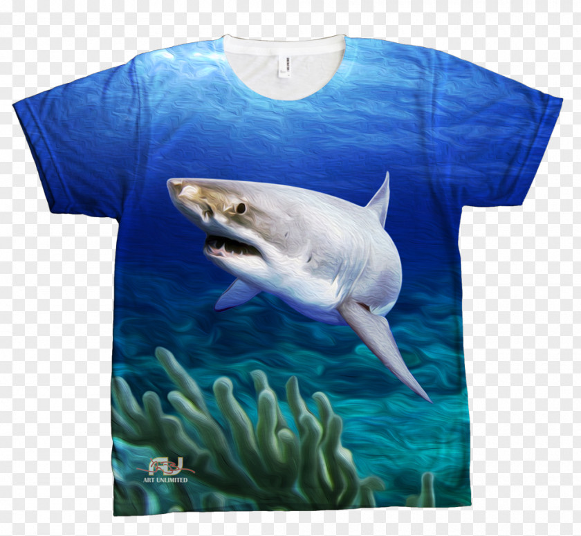 Chesapeake Blue Crab Shark T-shirt Clothing All Over Print PNG