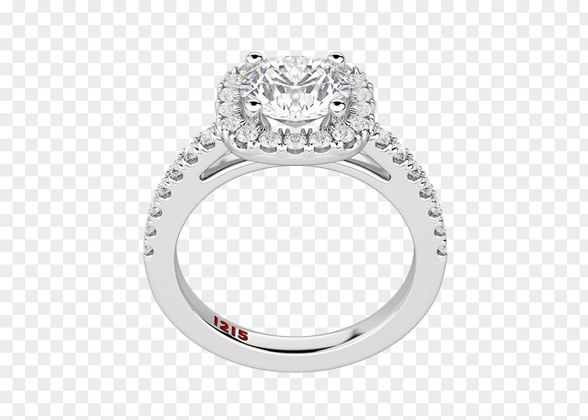 Glowing Halo Wedding Ring Jewellery Engagement Diamond PNG
