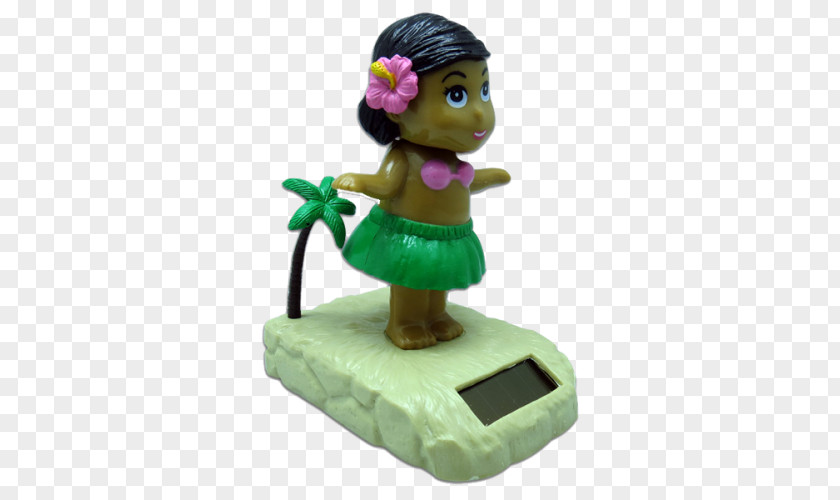 Hula Hawaii Figurine Dance Doll PNG