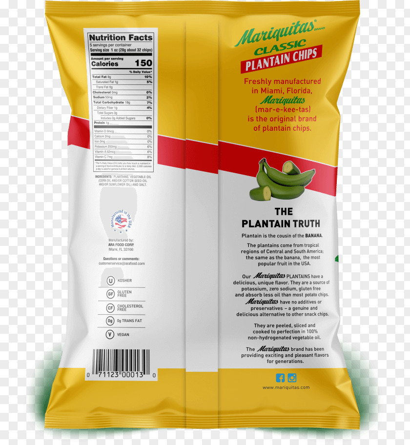 Plantain Chips Junk Food Brand Flavor PNG