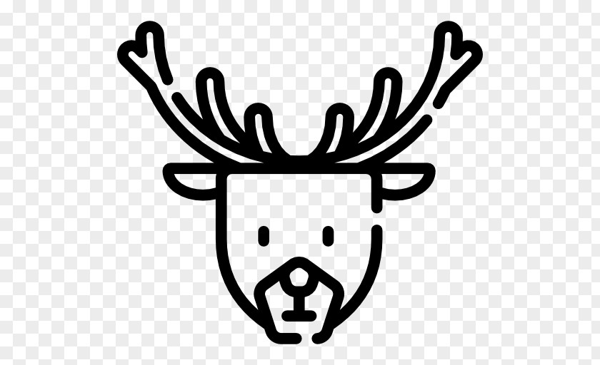 Reindeer Clip Art Antler Snout PNG