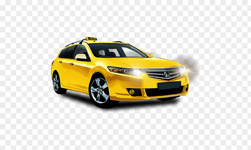 Yellow Taxi Clip Art PNG