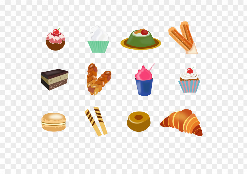 Churro Petit Four Clip Art PNG