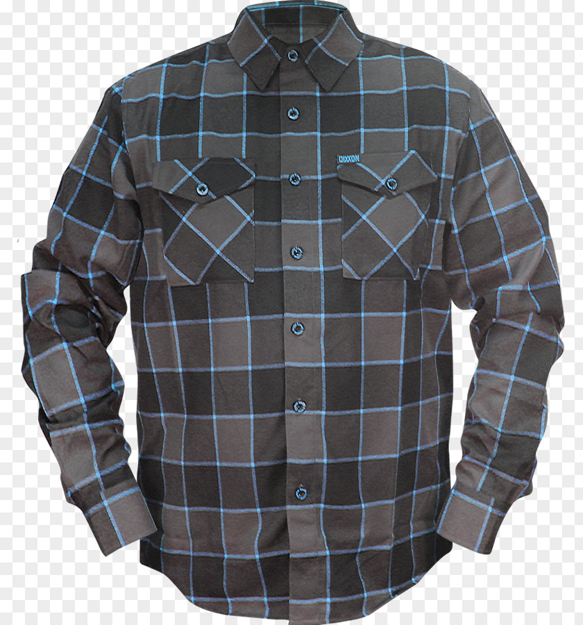 Cyanide Tartan Flannel Dress Shirt PNG