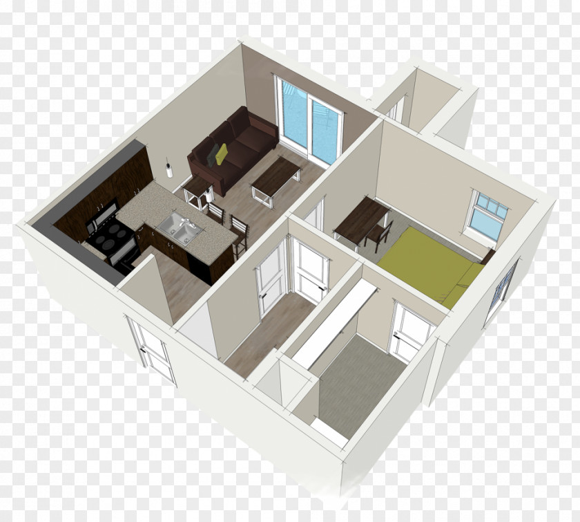 House Floor Plan Storey Apartment PNG