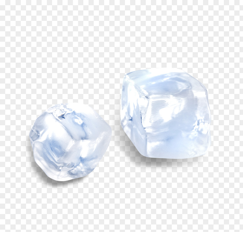 Ice Crystal Cube PNG