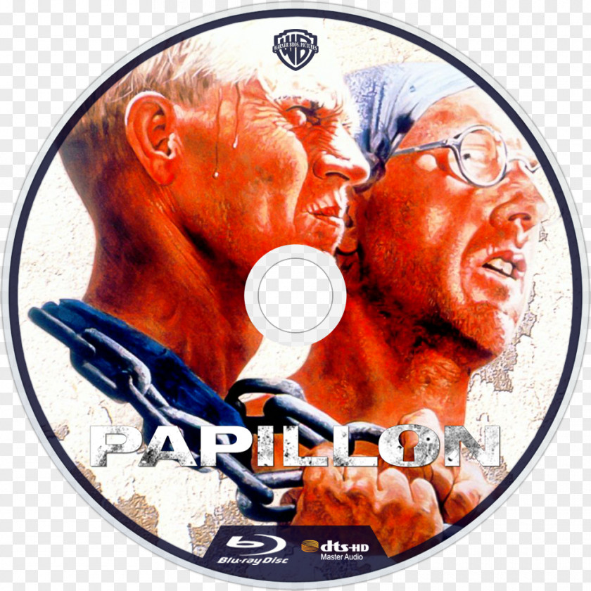 Papillon Movie Film Poster DVD Actor PNG