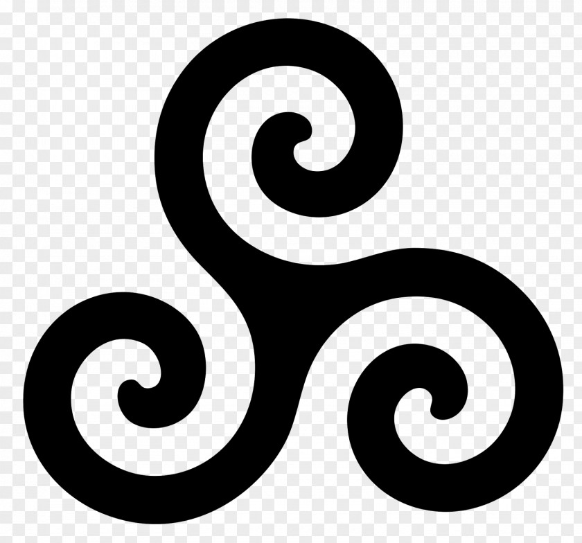 Popular Elements Triskelion Symbol Spiral PNG