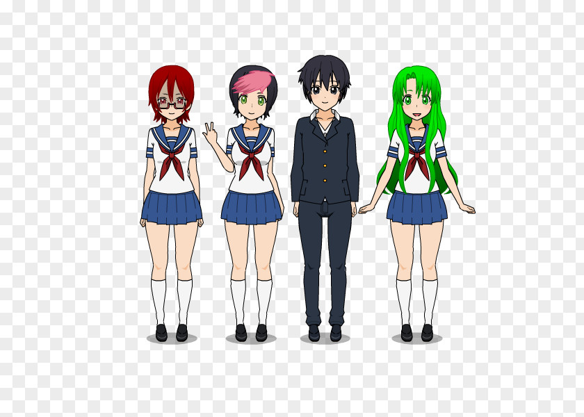 Student Yandere Simulator School Uniform PNG