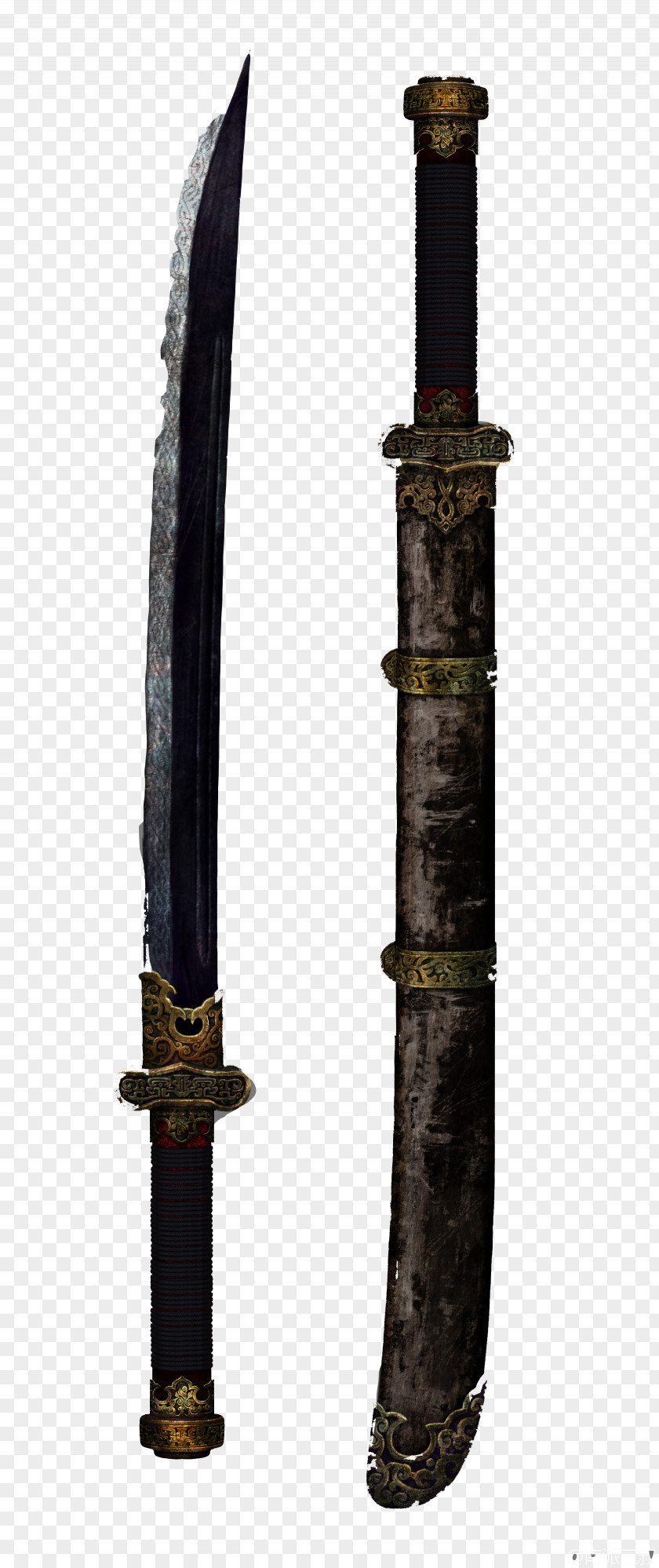 Ancient Weapons Sword Daomu Biji Weapon Sabre Japanese PNG