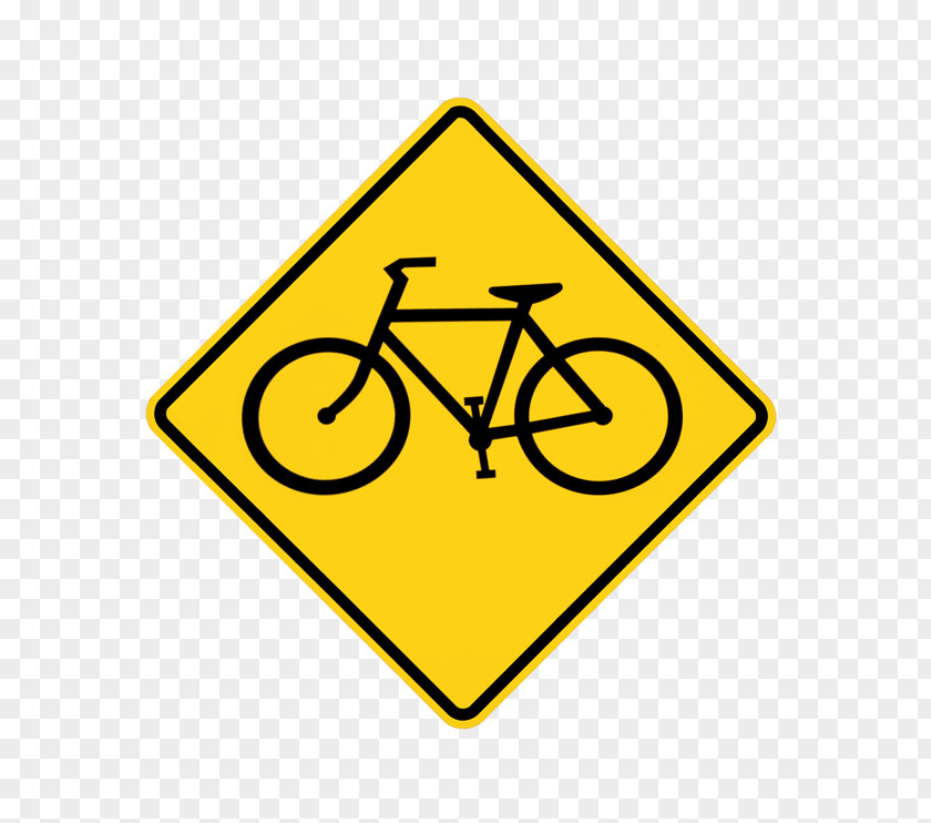Bicycle Traffic Sign Cycling Manual On Uniform Control Devices PNG