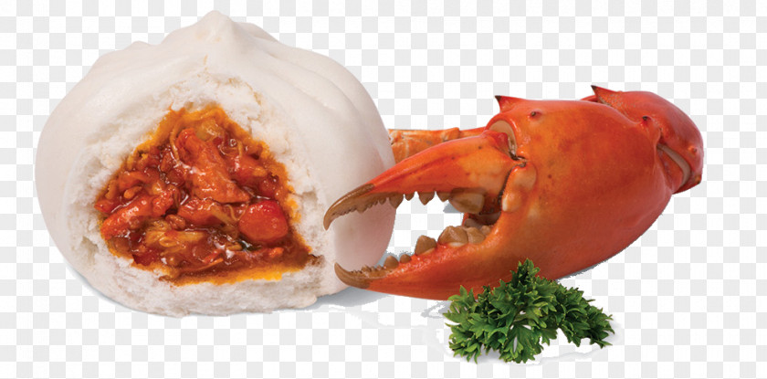 Chilli Crab Dim Sum Baozi Baguette PNG