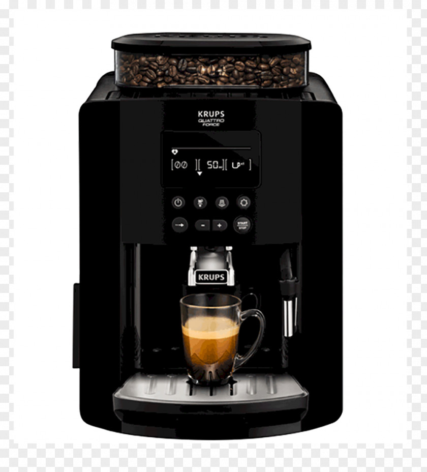 Coffee Espresso Machines Coffeemaker Krups PNG