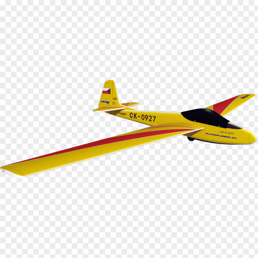 Sugar Glider Motor Radio-controlled Aircraft Model PNG