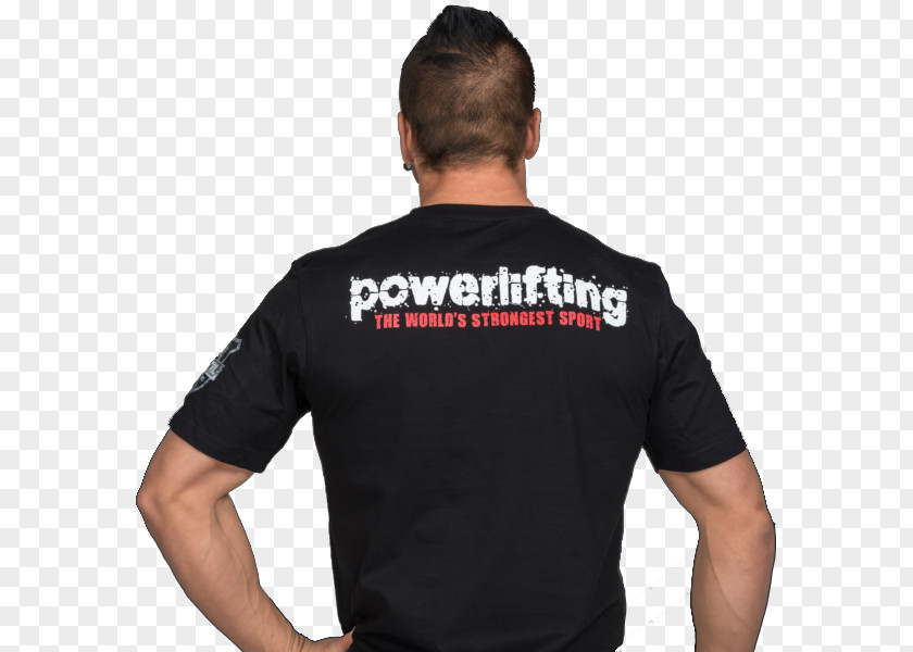 T-shirt Sleeve Powerlifting Polo Shirt PNG