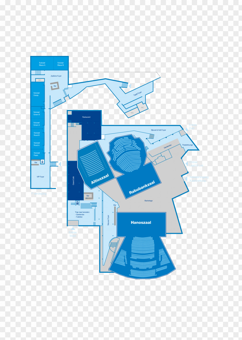 Orpheus Foajé Theater Saal Floor Plan PNG