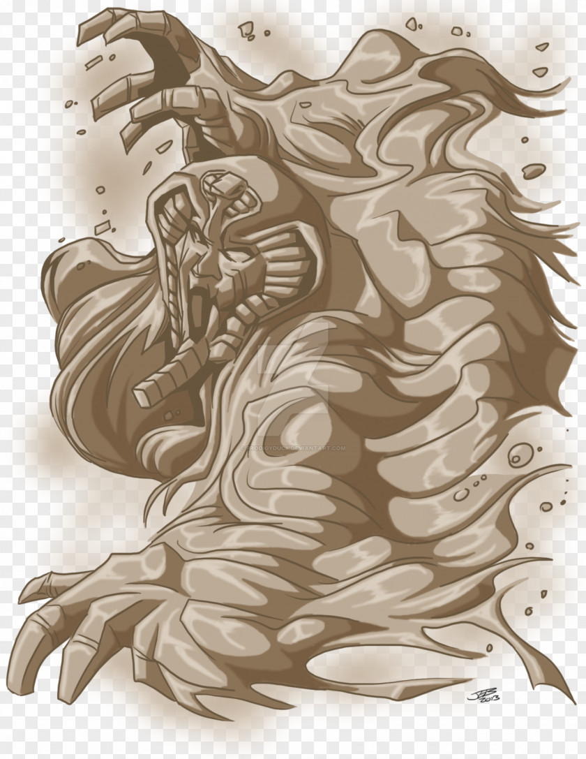 Sand Monster Visual Arts Golem Drawing PNG