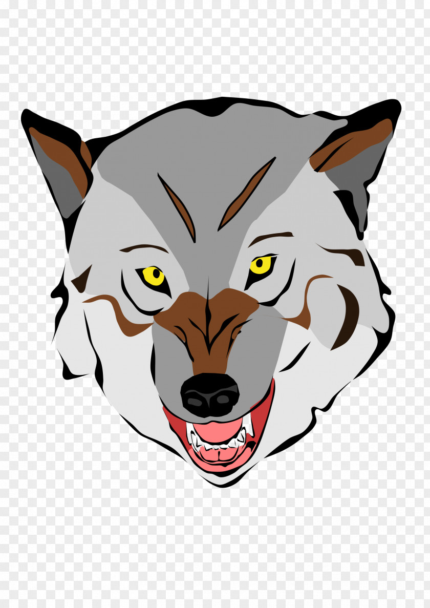 Dog Mask Cliparts Gray Wolf Cartoon Animation Clip Art PNG