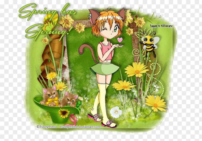 Flower Cartoon Legendary Creature PNG