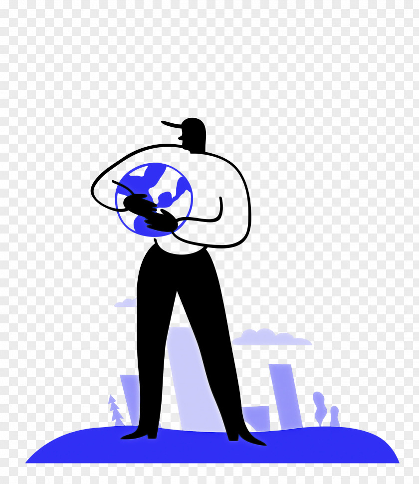 Holding Earth PNG