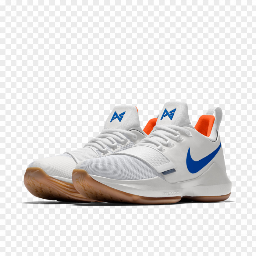 Paul George Oklahoma City Thunder Nike Air Max Indiana Pacers Shoe PNG