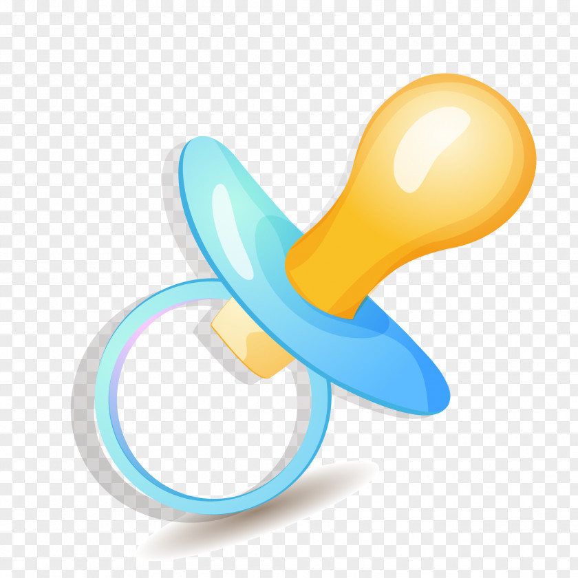 Vector Cartoon Baby Pacifier Infant Drawing PNG