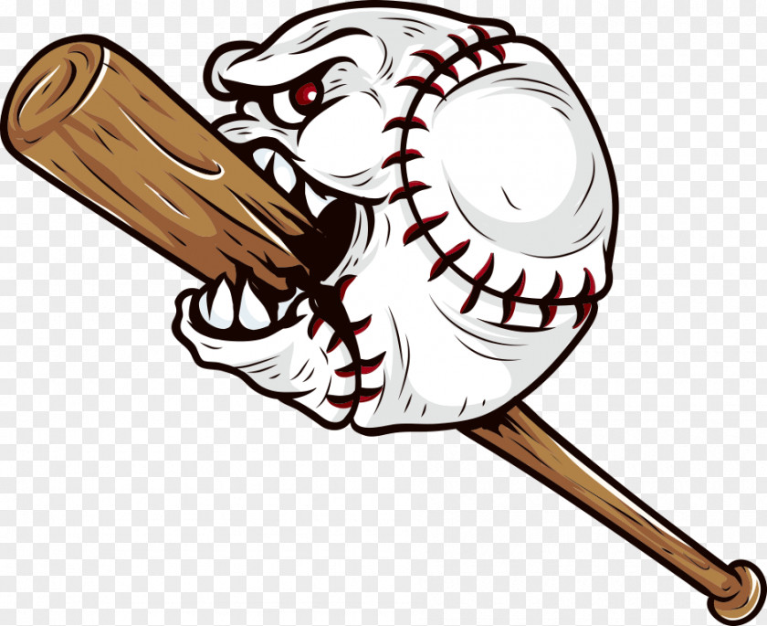 Creative Baseball Bat Decal Sticker PNG