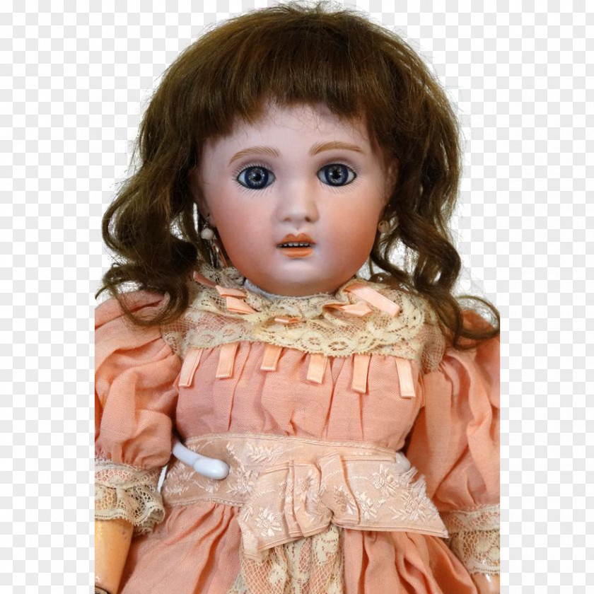 Doll Toddler Brown Hair PNG
